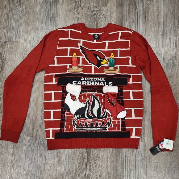 NFL Arizona Cardinals Ugly Christmas Sweater Size Large - Picture 5 of 6